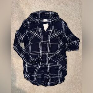 Bejeweled Button Down Shirt